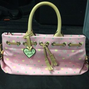 Mint condition Dooney and Bourke small tassel tote